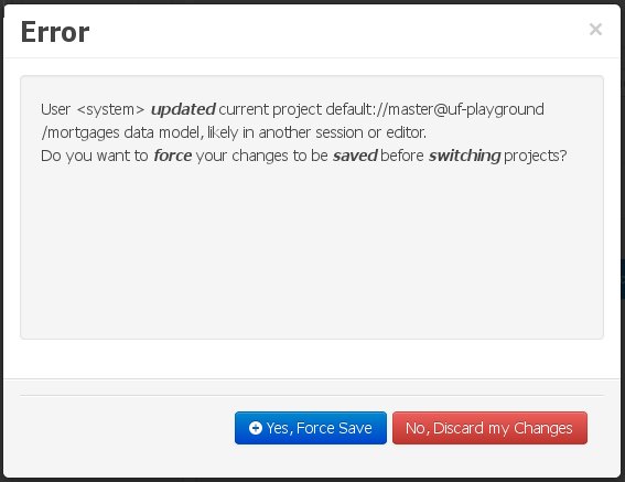 Project switch external changes warning