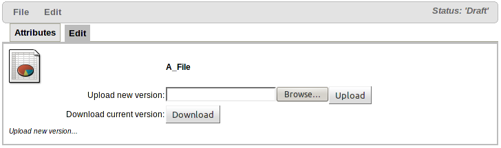 File upload\download screen