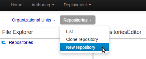 Creating new repository