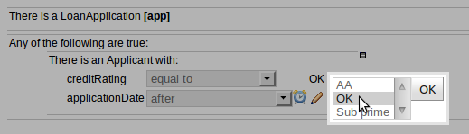 Data enumeration showing as a drop down list