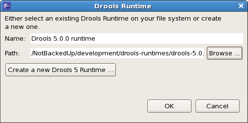 drools runtimes add2